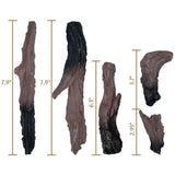 Fireplace Accessories\Logs for Electric Fireplace Realistic Synthetic Resin Log