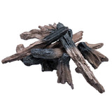 Fireplace Accessories\Logs for Electric Fireplace Realistic Synthetic Resin Log