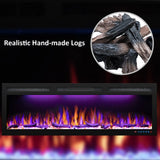 Fireplace Accessories\Logs for Electric Fireplace Realistic Synthetic Resin Log