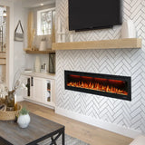 FL-SW Recessed Smart Electric Fireplace