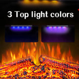 FLT Fireplace Insert with Flame Brightness Adjustment