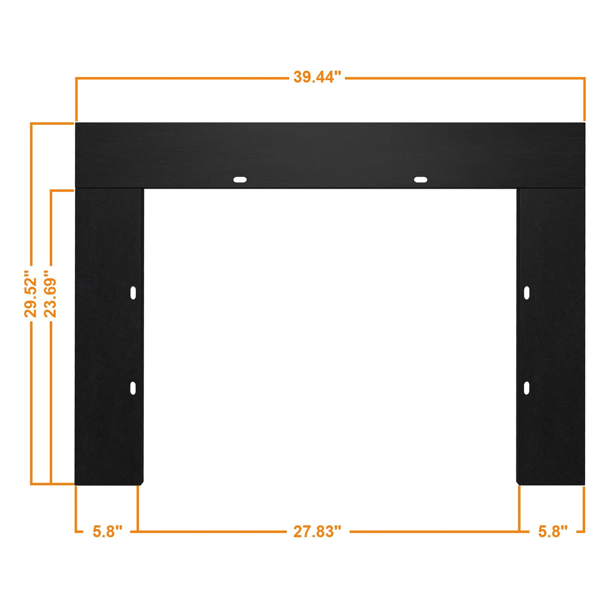 Trim Kit for Electric Fireplace  Inserts