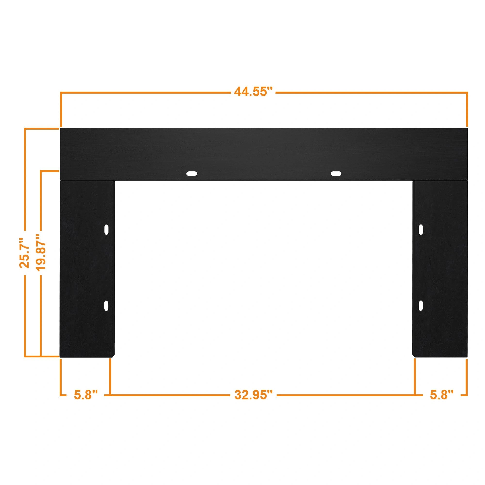 Trim Kit for Electric Fireplace  Inserts